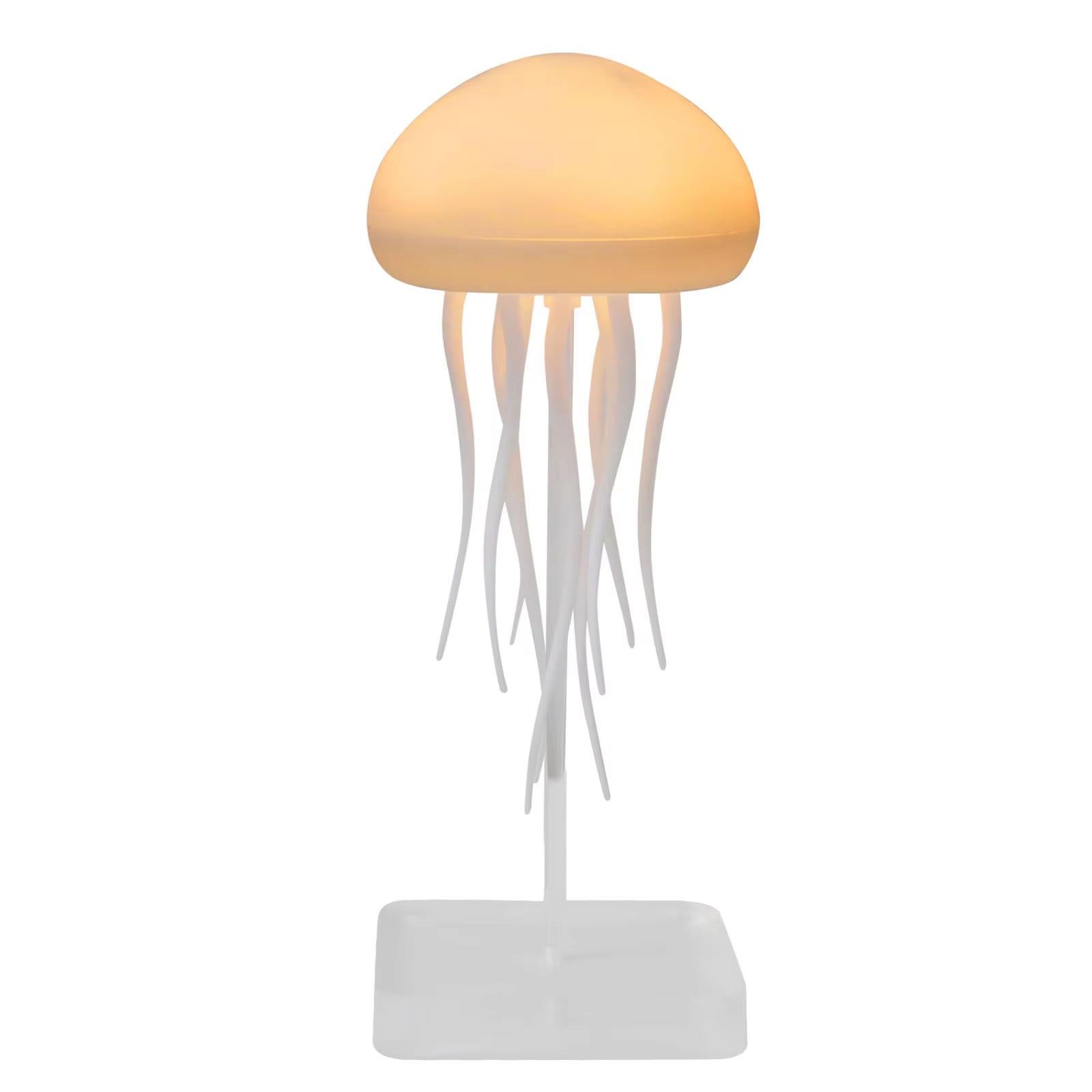 The Jellyfish Atmosphere Light with Warm Light and Full -Color Gradient Jellyfish Two Modes 9 Can Automatically Rotate Tentacles