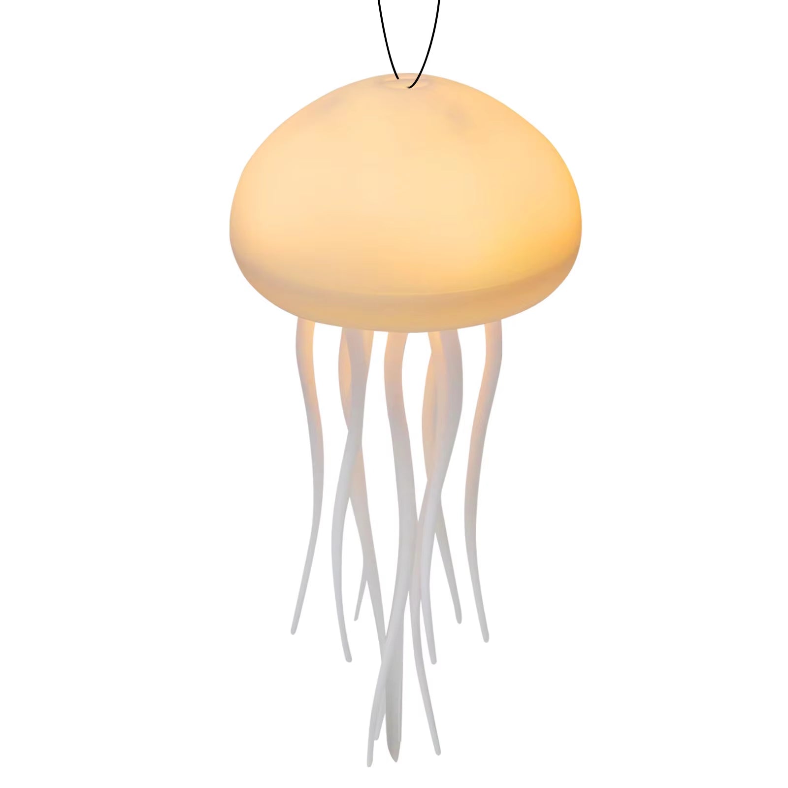 The Jellyfish Atmosphere Light with Warm Light and Full -Color Gradient Jellyfish Two Modes 9 Can Automatically Rotate Tentacles